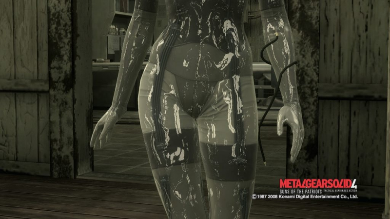 Illustration for article titled Hey! These Spoiler Metal Gear Solid 4 Screens Are NSFW